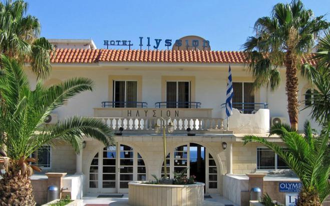 Ilyssion Hotel Lardos Extérieur photo